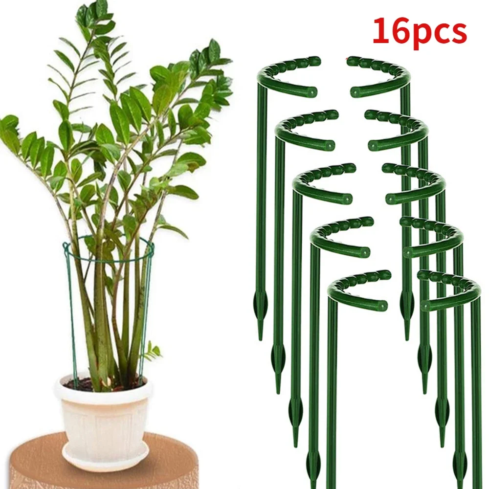 Florist Supp - Plastic Plant Support Pile Stand Plant