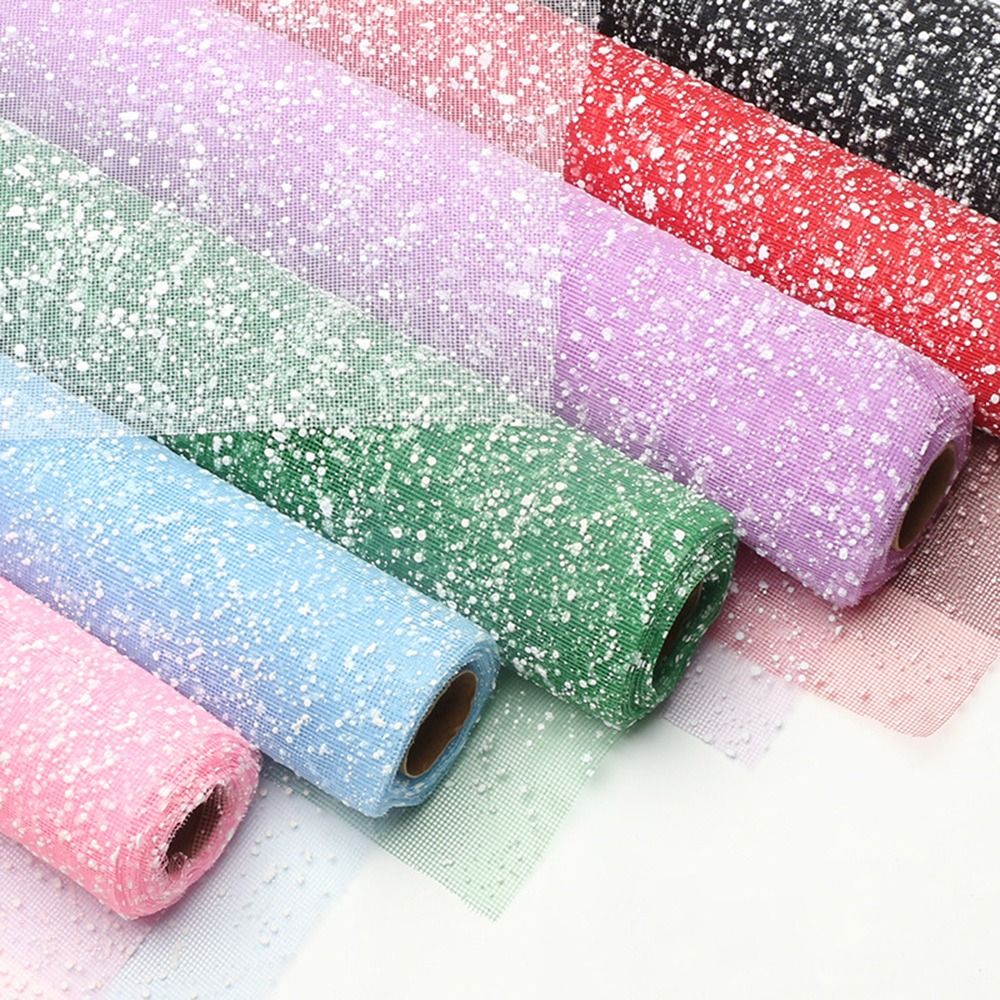 Florist Flower Supply - Snowflake Fresh Flower Wrapping Paper 50cm