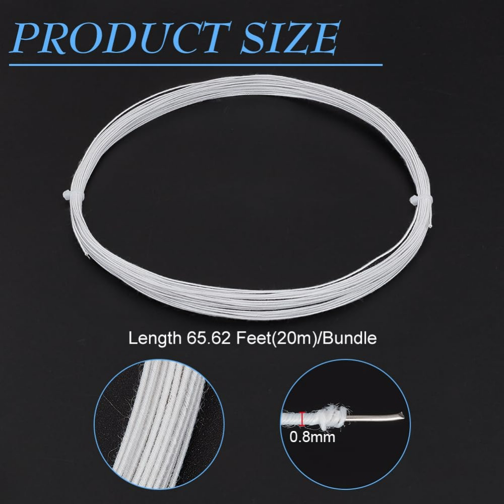 21.8 Yards White Floral Wires  - огляд і ціна Wire Stem Florist