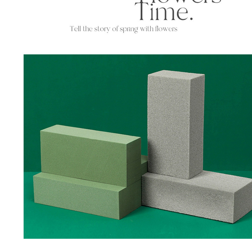 Green Floral Foam Round Wet Bl - огляд і ціна Quality Florist Supply