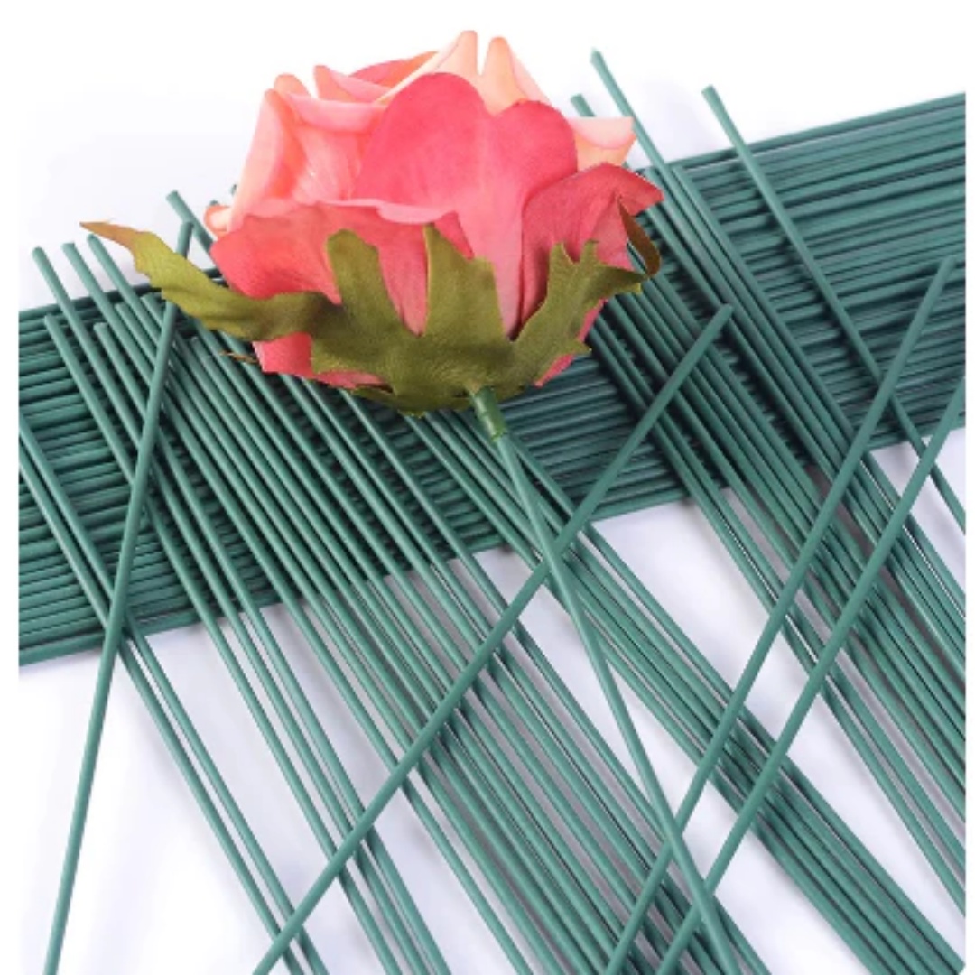 50pcs Green Floral Wire Stems  - огляд і ціна Wire Stem Florist