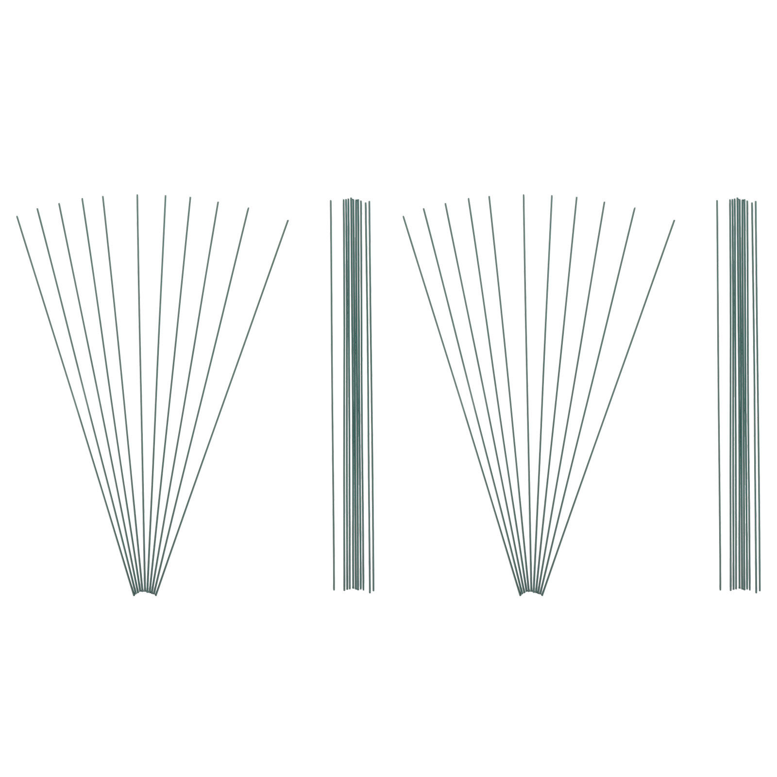 180Pcs Green Florist Wire Iron - огляд і ціна Wire Stem Florist