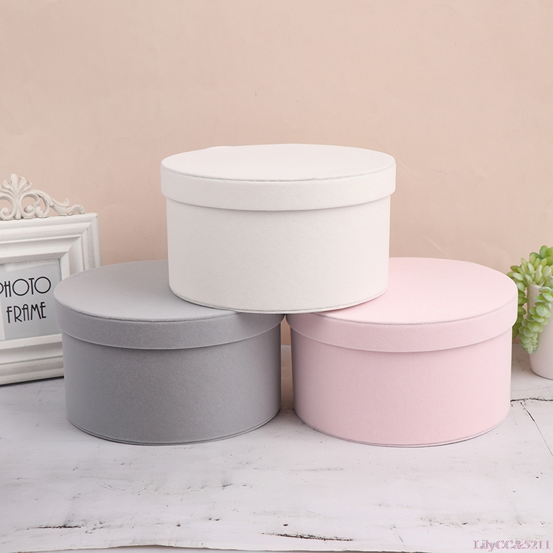 Velvet Round Flowers Box Gift  - огляд і ціна Florist Flower Supply