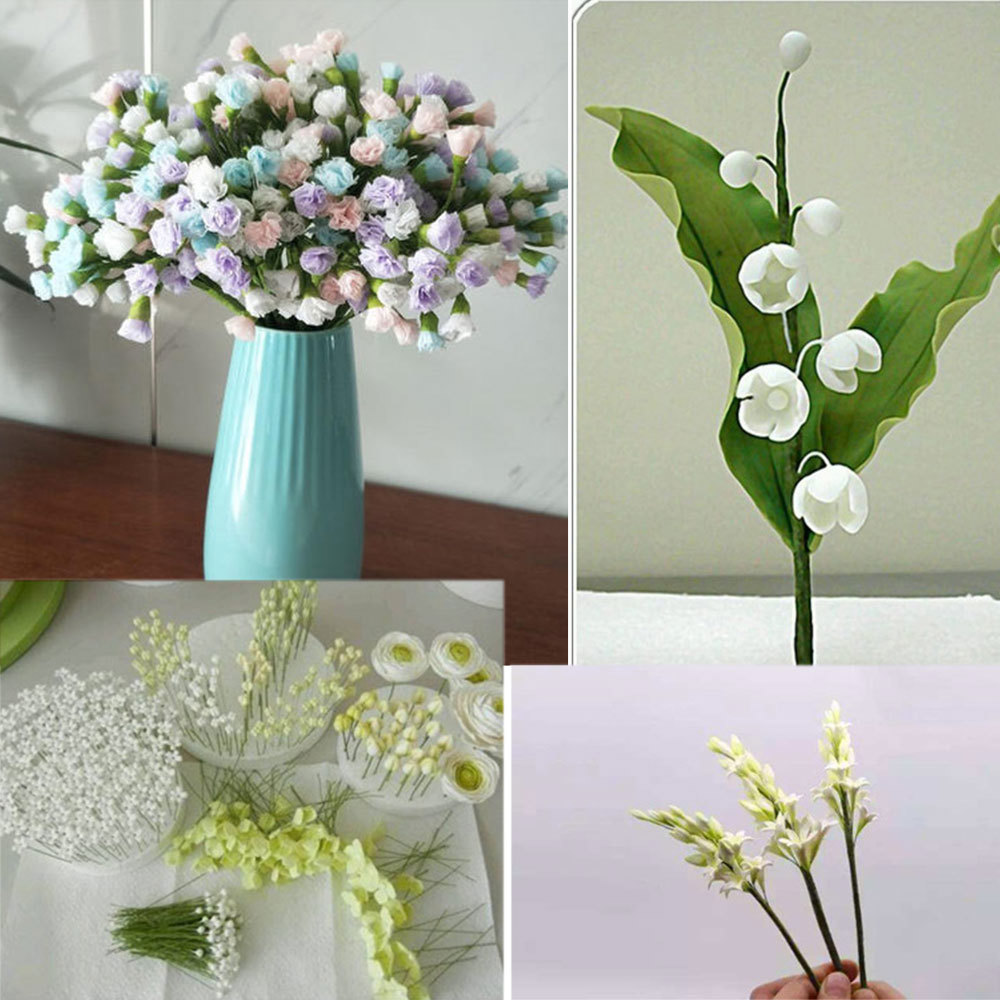 50pcs/lot 26# 0.45mm Floral St - огляд і ціна Wire Stem Florist