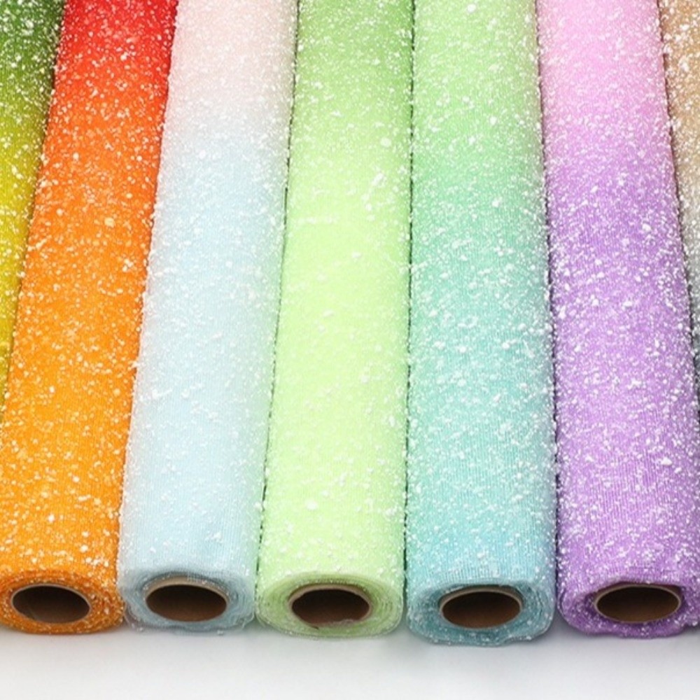 Gradient Snow Dot Yarn Mesh Pa - огляд і ціна Florist Flower Supply