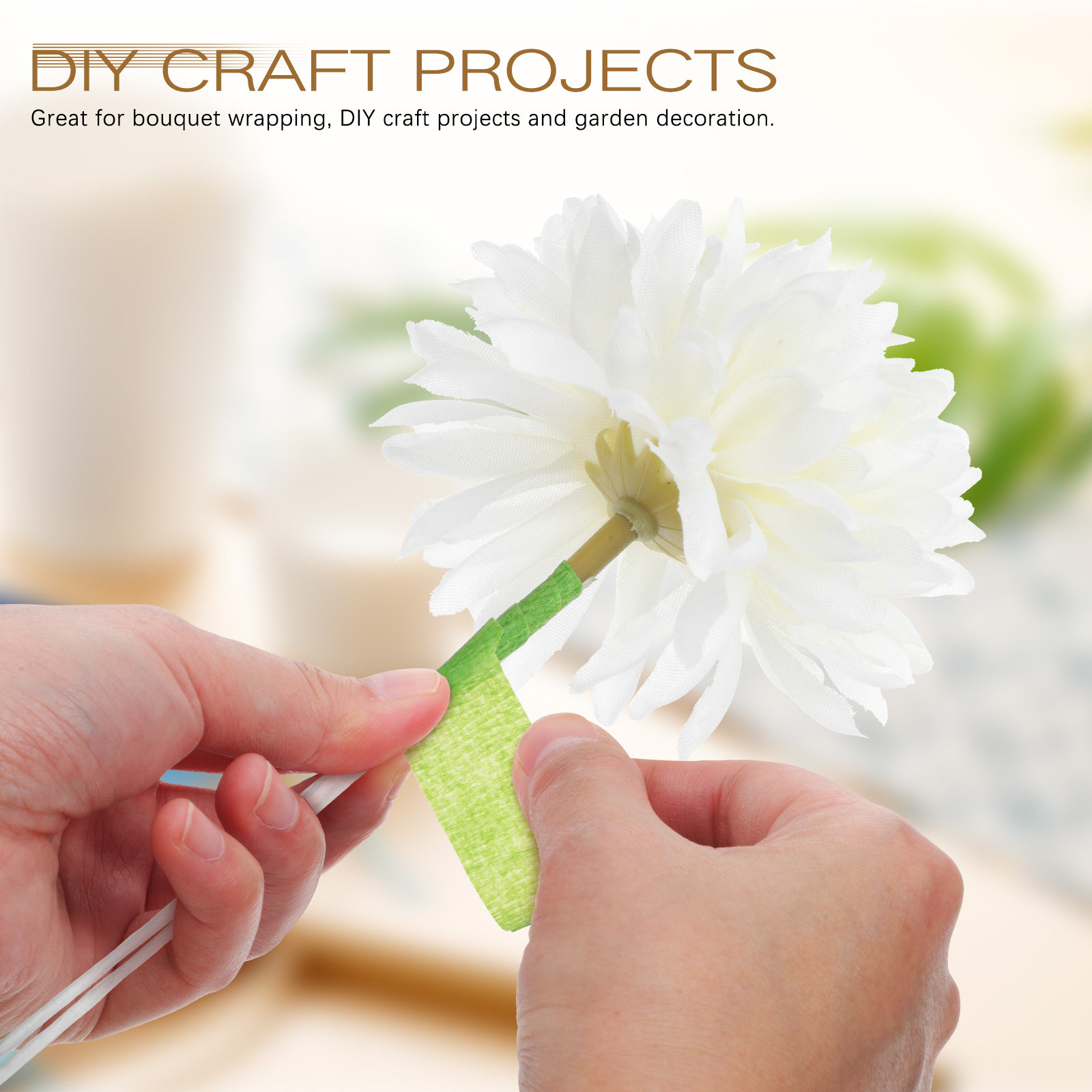 100Pcs Floral Wire Stems Iron  - огляд і ціна Wire Stem Florist