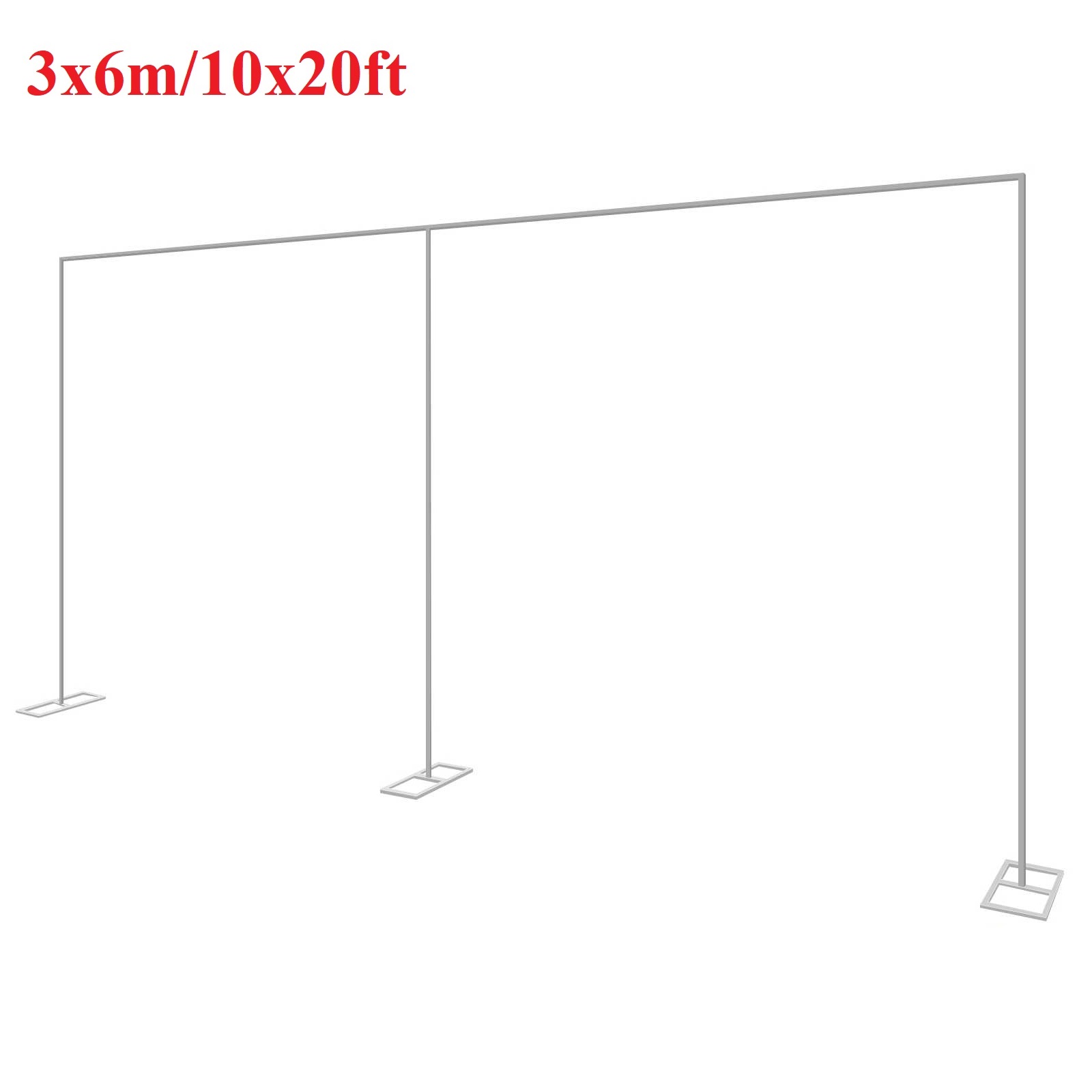 3x6m/10x20ft Metal Wedding Arc - огляд і ціна Florist Supp
