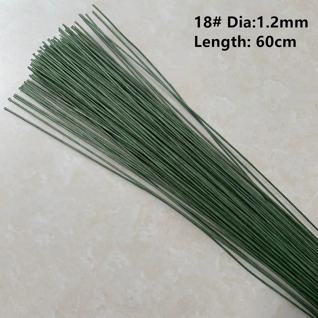 2# 2mm/1.2mm 30pcs 80cm Length - огляд і ціна Wire Stem Florist