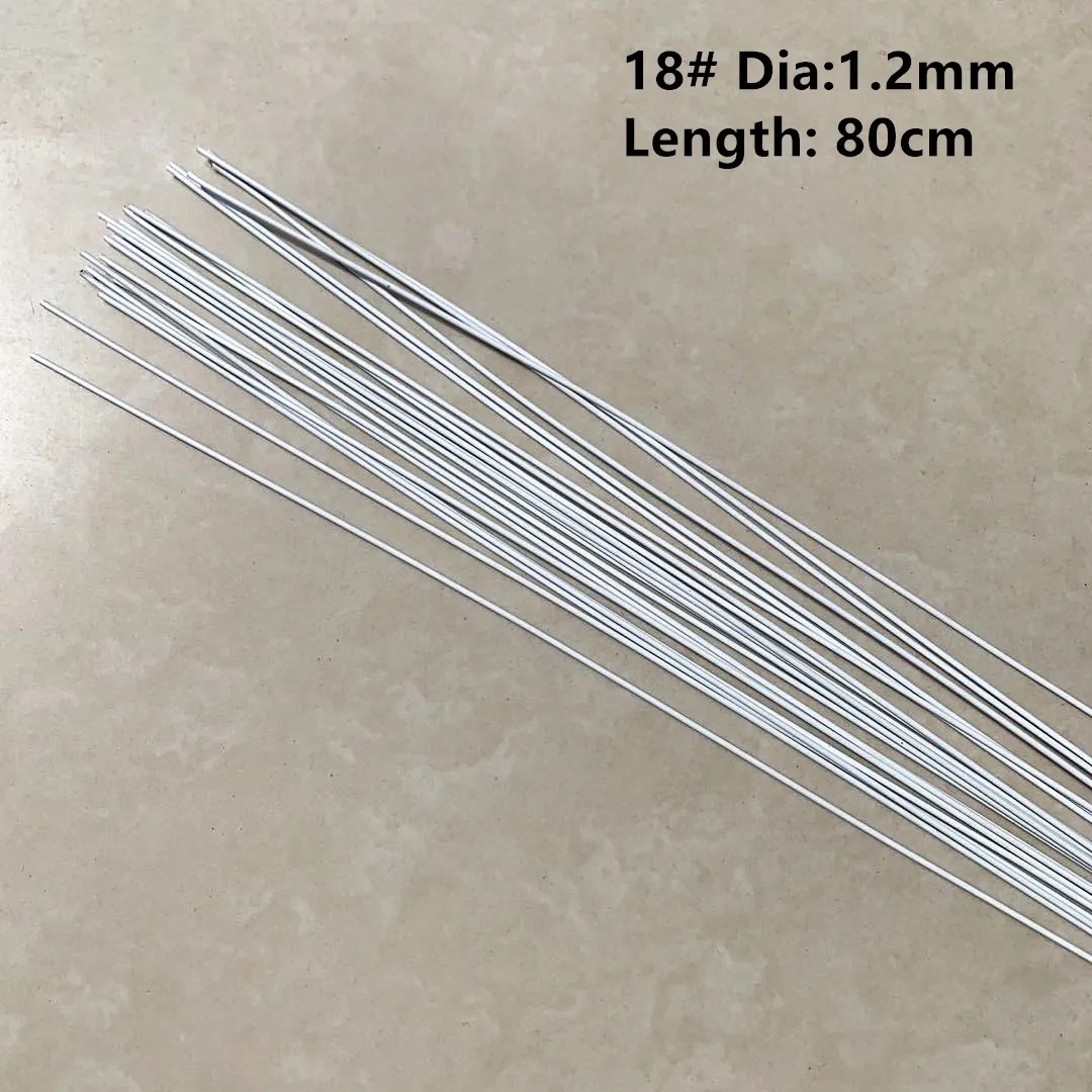 2# 2mm/1.2mm 30pcs 80cm Length - огляд і ціна Wire Stem Florist